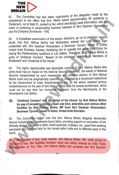 Parl Report: Hermes scarf, Bobbi lipstick..Mahua's guilt gift admission ...