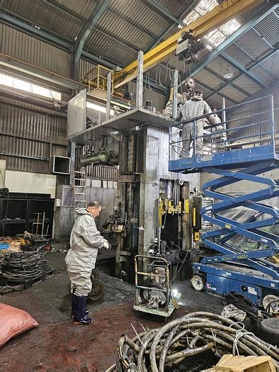 Used 1250 tons Press Cold Forging Hydraulic Sack & Kiesselbach ...