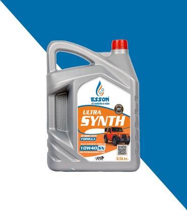 ESSON ULTRA SYNTH 10W40 SN 3.5 LTR-P1 ULTRA SYNTH 10W40 SN 3.5 LTR-P1 ...