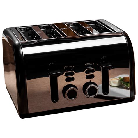 Hafele Amber - 4 Slot Toaster Stainless Steel