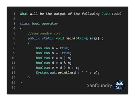 Image result for Boolean Operators Java