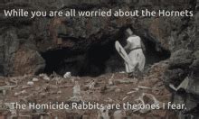Image result for Monty Python Rabbit GIF