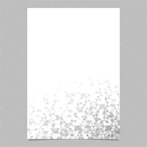 Abstract polygonal brochure template design with triangle background ...
