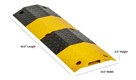 Heavy Duty Metal Speed Bump Section - Steel Metal Speed Bump Section ...