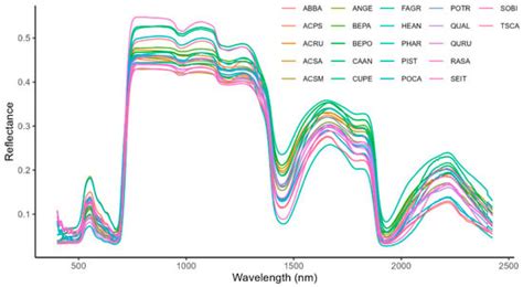 Reshaping Leaf-Level Reflectance Data for Plant Species Discrimination ...