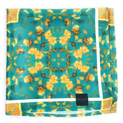 Buy Peluche GlamourGrove Multi Pocket Square for Men Online |Buy Pocket ...