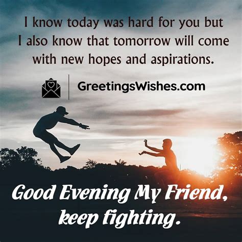 Good Evening Messages for Friends Filled with Positivity - Greetings Wishes