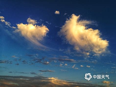 宝石蓝！西安蓝天白云刷屏朋友圈-天气图集-中国天气网