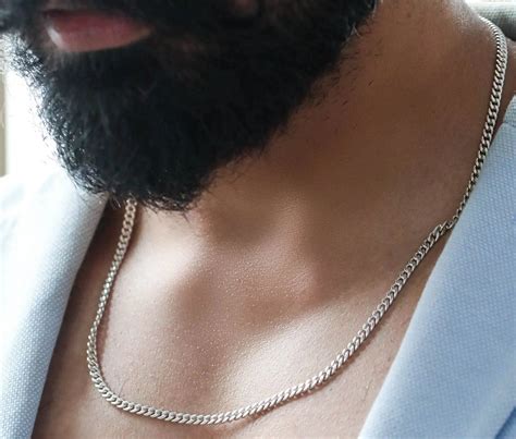 Silver Men's Classic Chain – Unniyarcha