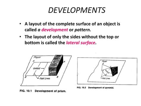Image result for Development of Surfaces Engineering Drawing