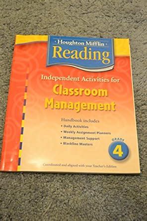 Houghton Mifflin Reading: Classroom Management Handbook Grade 4 ...