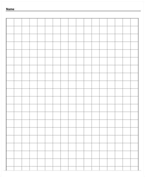 Printable Math Grid Paper | Grid Paper Printable
