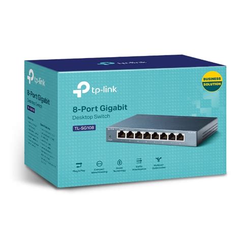 TL-SG108 | 8-Port Gigabit Desktop Switch | TP-Link India