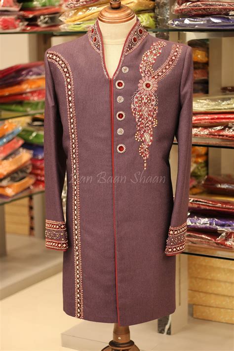 ABS3009-Indo-Sherwani – The Indian Clothing Co