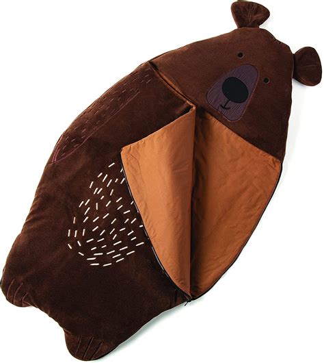 Oh So Fun! Bear Sleeping Bag – Kids’ Sleeping Bags for Ages 3 & Up ...