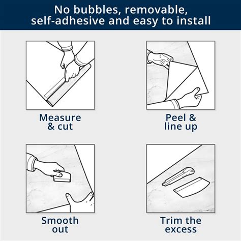 Buy Instant Granite Countertop Vinyl Laminate Sheet | Peel & Stick ...