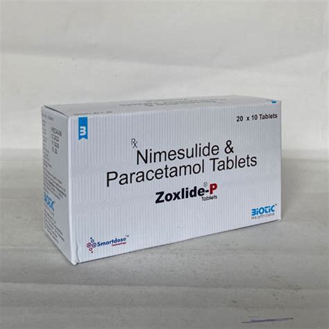 Zoxlide-P Tablets Biotic Healthcare Pvt. Ltd.