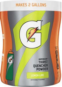 Gatorade Thirst Quencher Powder Lemon-lime Flavored , 521g Energy Drink ...