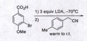 The major product formed in the following reaction