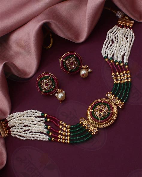 BRIDAL DESIGNER CHOKER SET – Sonchafa