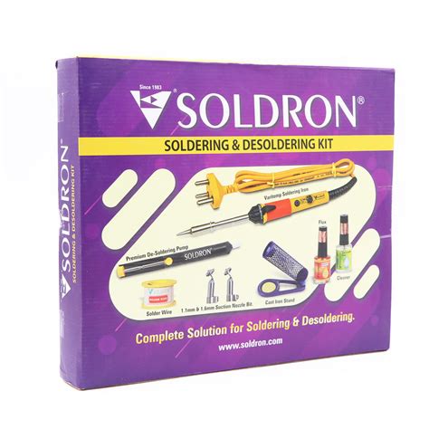 Soldering and Desoldering Kit - Soldron Soldering Irons Online