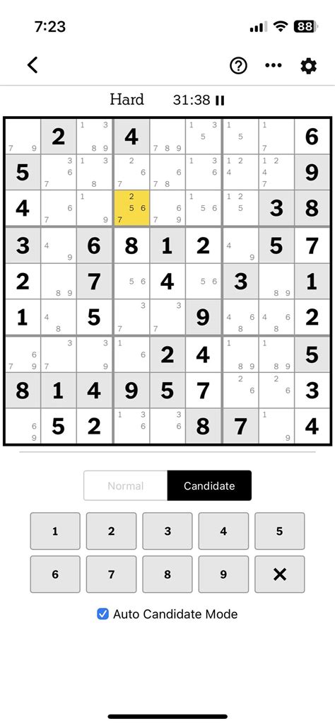 Can't solve today's NYT hard sudoku with any of the strategies I ...