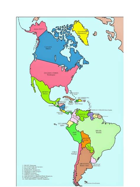 Image result for America Continente Mapa