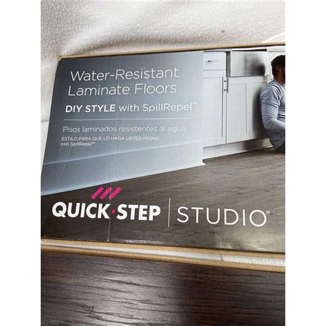 QuickStep Studio + Spill Repel Harrison Hickory 10-mm T x 6-in W x 48 ...