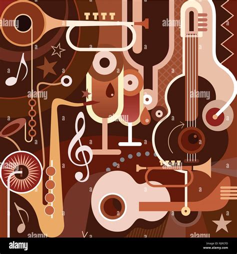 Image result for Musical Instruments Abstract Drawing