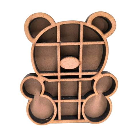 Teddy Bear Miniature Bookshelf