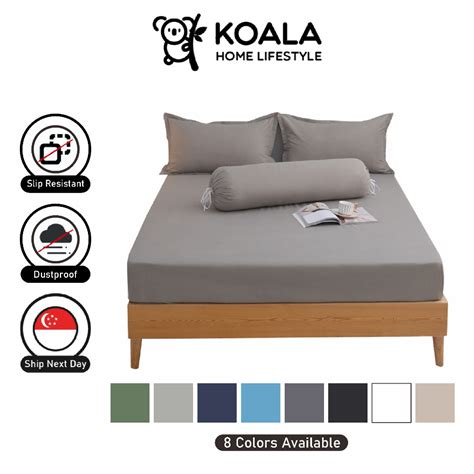 🇸🇬Koala Home🔥Bedsheet/Bed Sheet/fitted sheet/Single/Super Single/Queen ...