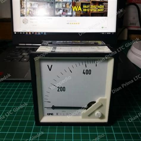Jual GAE Analog Voltmeter 500V direct Connection Class 1,5 AC 50 Hz ...