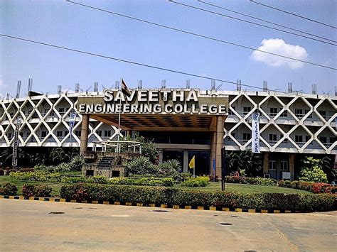 Saveetha Engineering College: Courses, Fee, Placement. Admission ...