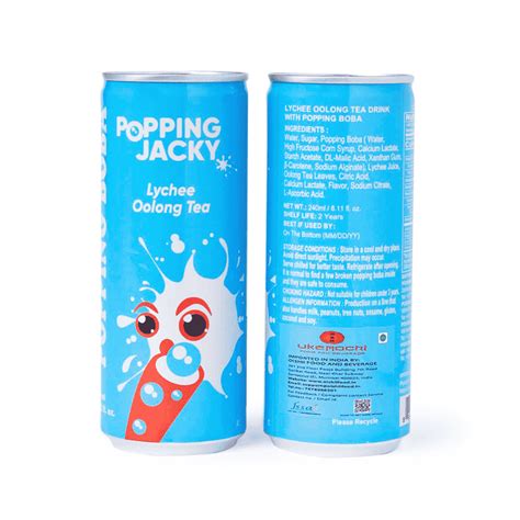 LYCHEE POPPING BOBA 240ML - The House of Umami