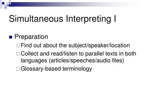 Image result for Example of Simultaneous Interpreting Spanish