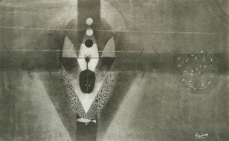 "Untitled 123": Grey Charcoal Drawing by Narendra Jatav | ArtZolo.com