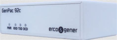 Data modem - GenPac 92c - ercogener - RS232 / USB / integrated