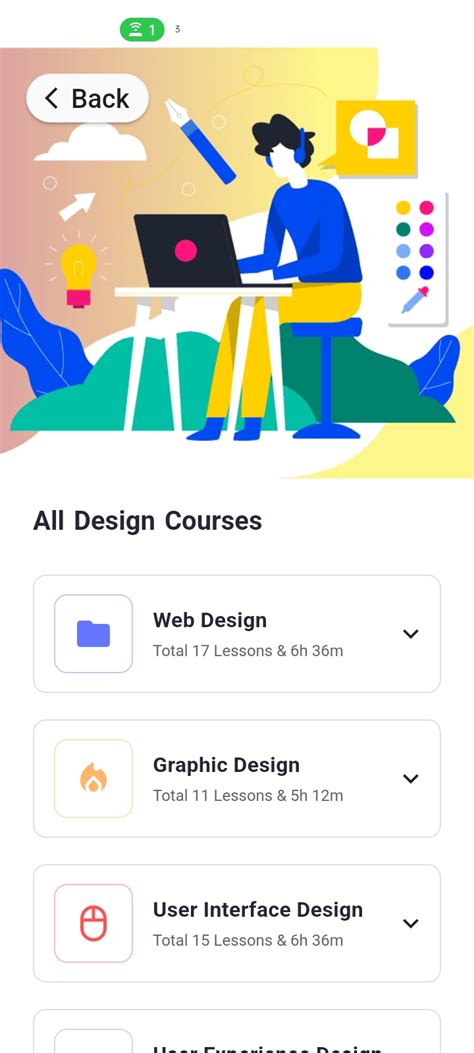 Flutter Learning Apps Design Examples 的图像结果