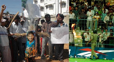 Controversial instances of fans abusing cricketers