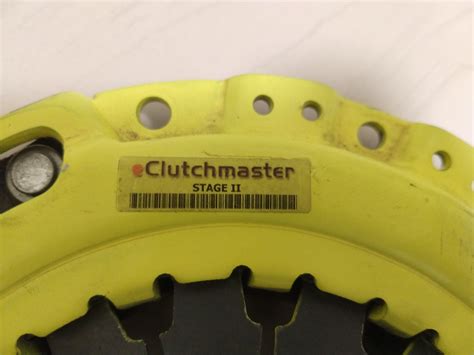 Clutch Master Stage ll — Mitsubishi Eclipse (2G), 2,2 л, 1996 года ...