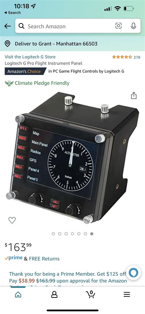 Image result for Logitech G Pro Flight Instrument Panel