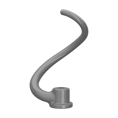 Dough hook for bowl-lift mixers, silvery coating - KitchenAid | KitchenShop