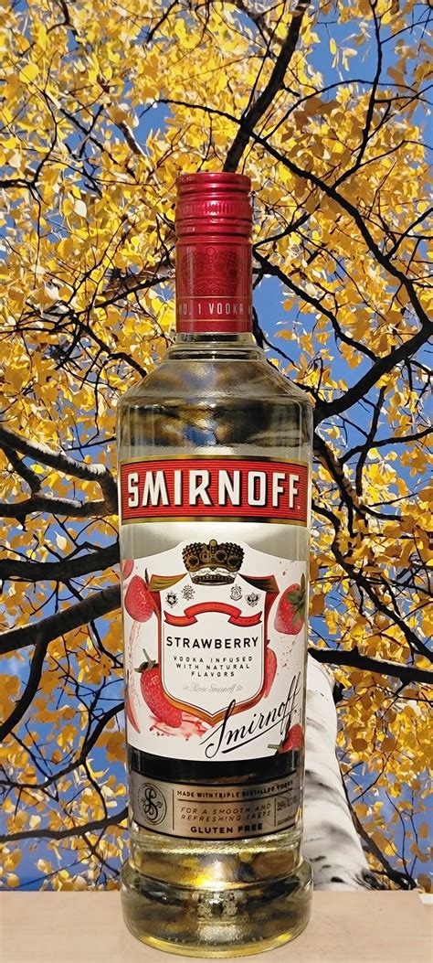 Smirnoff strawberry vodka – Sovereignty Wines
