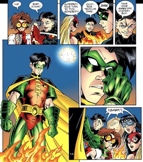 Robin Unmasked Teen Titans