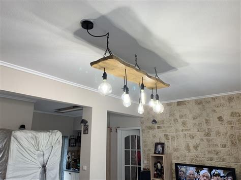 7-Lamp Wooden Lighting Pendant : 5 Steps - Instructables
