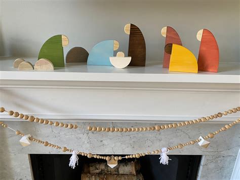 10 Modern and Minimalist Nativity Set Ideas - Our Ivy Farmhouse