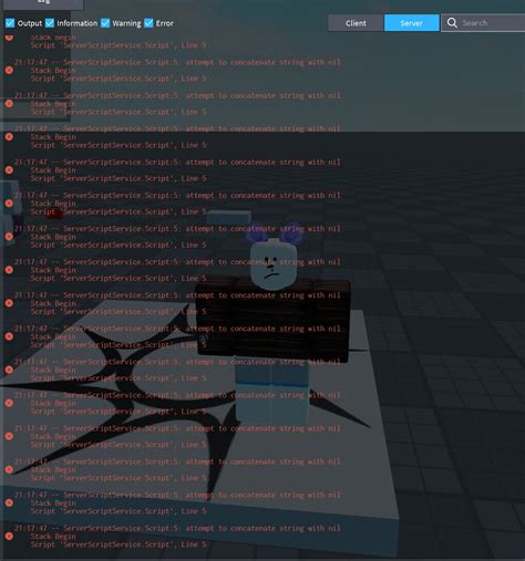 Image result for Roblox Scripting Message