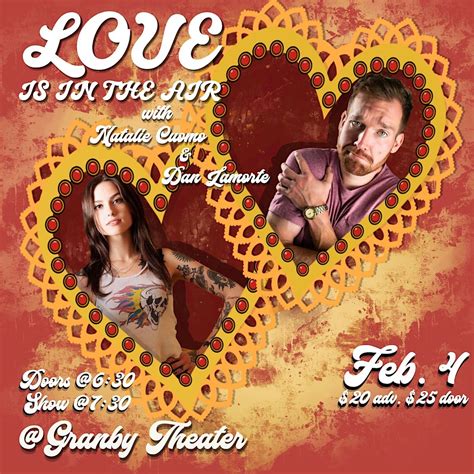 Love Is In The Air Featuring Natalie Cuomo & Dan Lamorte at 421 Granby ...