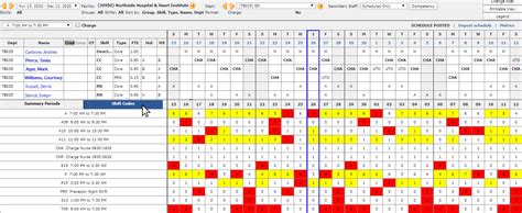 Shift Code Template - w/ Staffing Grid