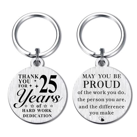 Amazon.com: ABNTY 25 Year Work Anniversary Employee Gifts, 25th Work ...
